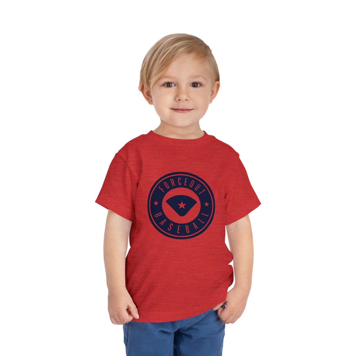 Toddler Short Sleeve Forceout Baseball Tee