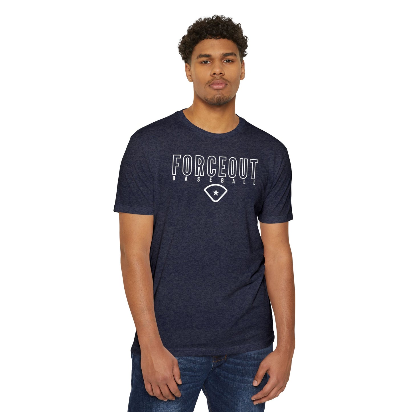 Unisex Baseball Forceout Baseball T-Shirt