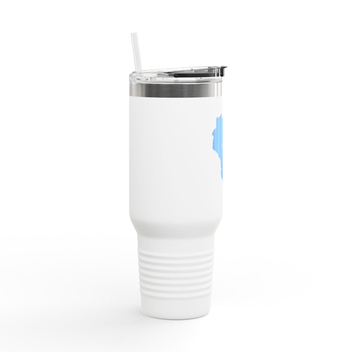 Insulated Travel Mug with Wisconsin Design, 40oz Travel Cup, Perfect Gift for Coffee Lovers, Hydration on the Go, Unique Kitchen Accessory
