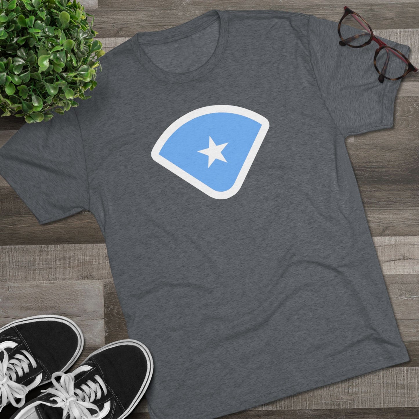 Unisex Tri-Blend Crew Tee Forceout Badge Tee
