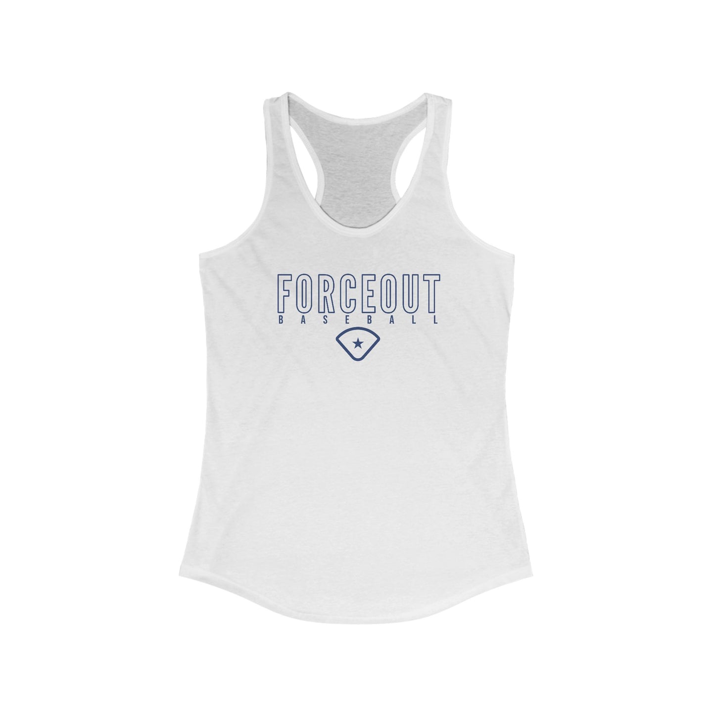 Women's Racerback Tank Top - Wisconsin Forceout Logo