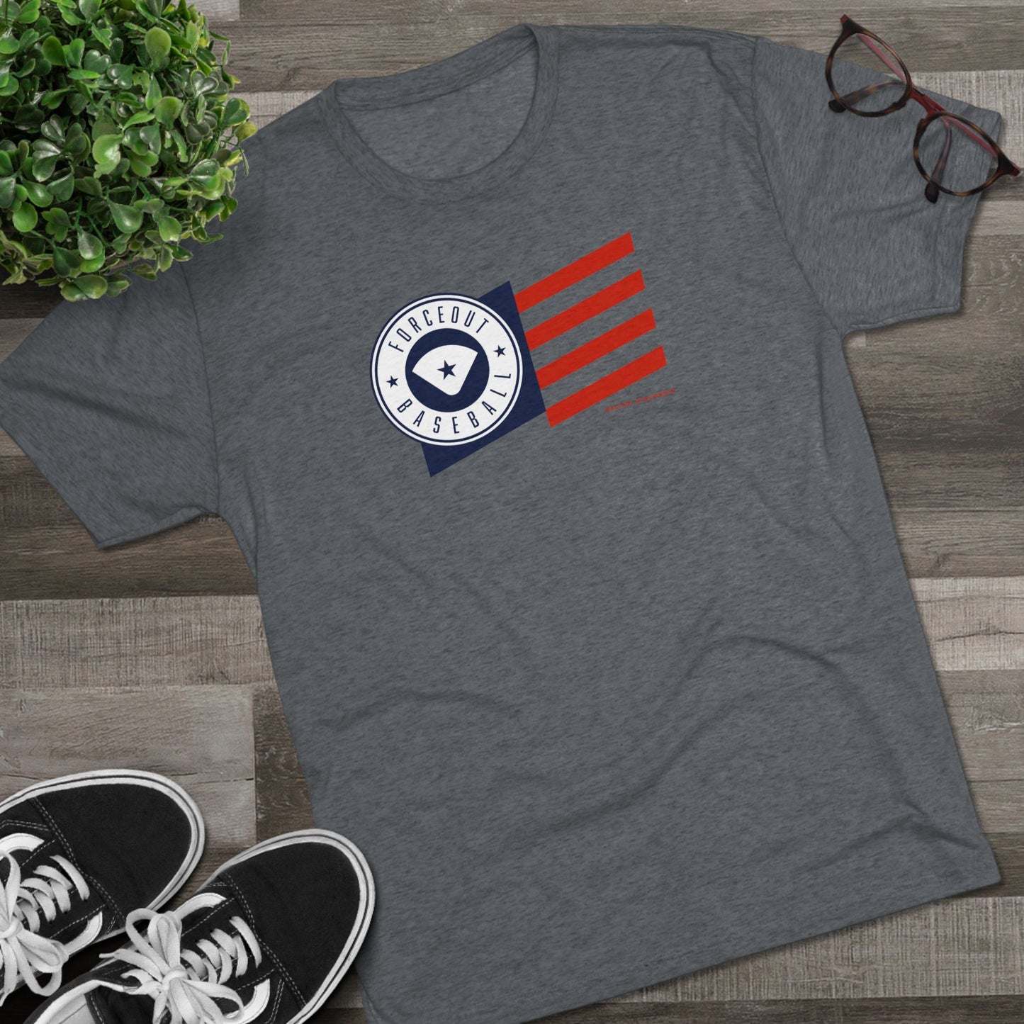Unisex Tri-Blend Forceout Freedom Crew Tee