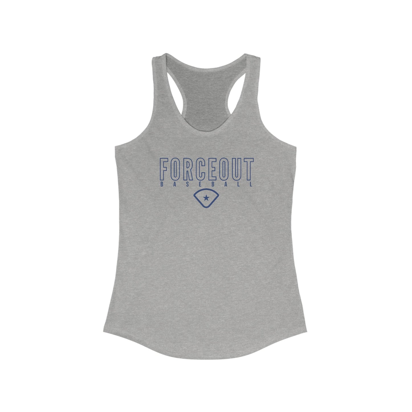 Women's Racerback Tank Top - Wisconsin Forceout Logo