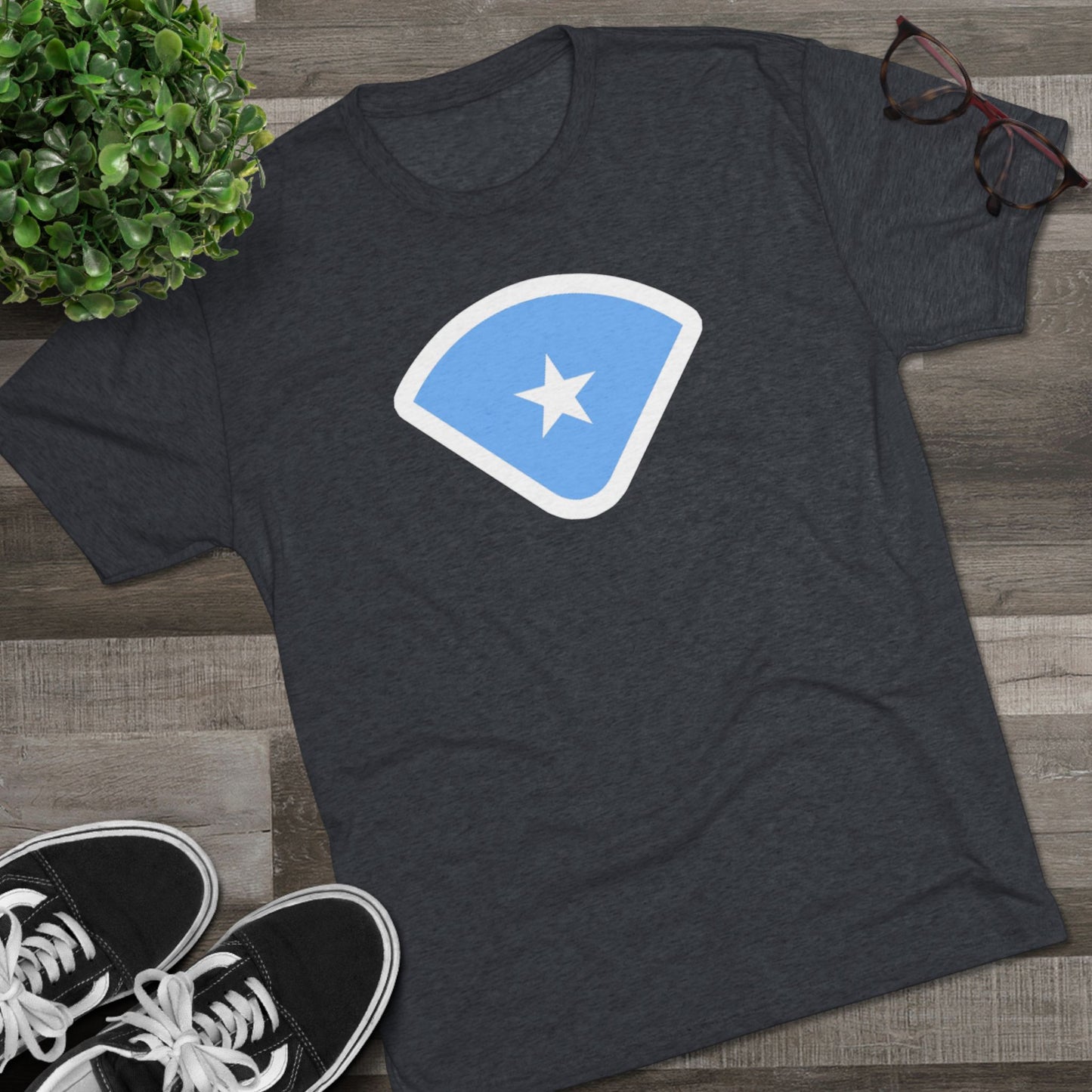 Unisex Tri-Blend Crew Tee Forceout Badge Tee