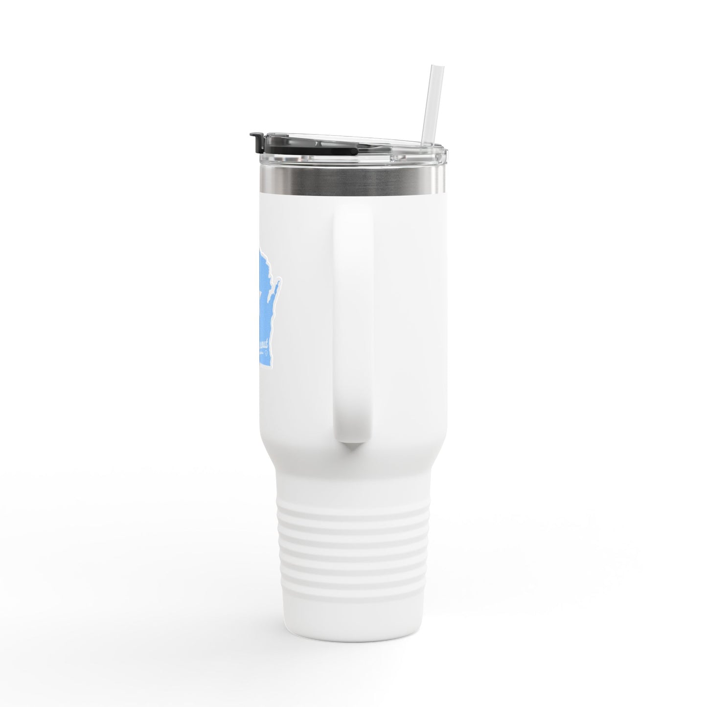 Insulated Travel Mug with Wisconsin Design, 40oz Travel Cup, Perfect Gift for Coffee Lovers, Hydration on the Go, Unique Kitchen Accessory