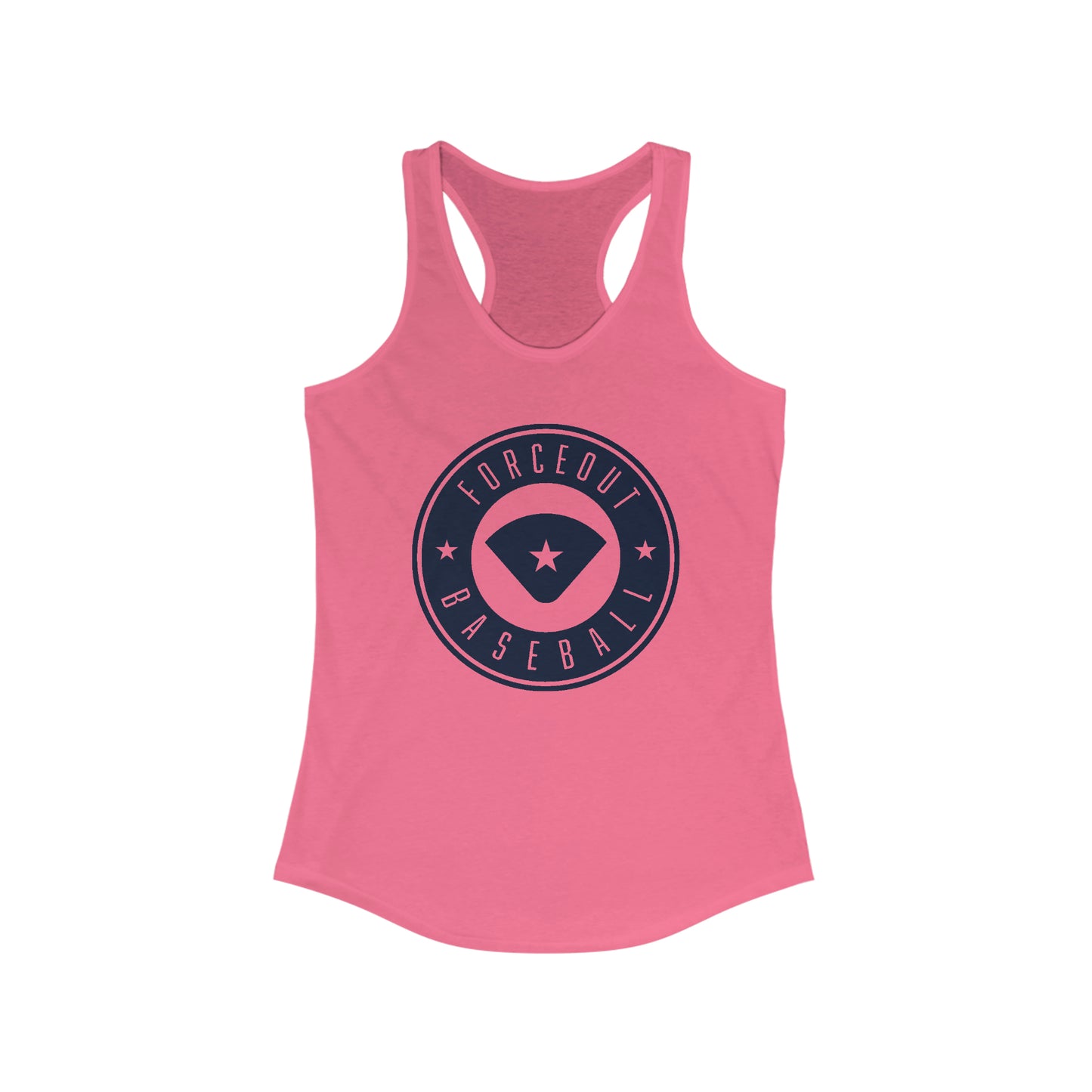 Women's Tri-Blend Forceout Baseball Racerback Tank - Slim Fit