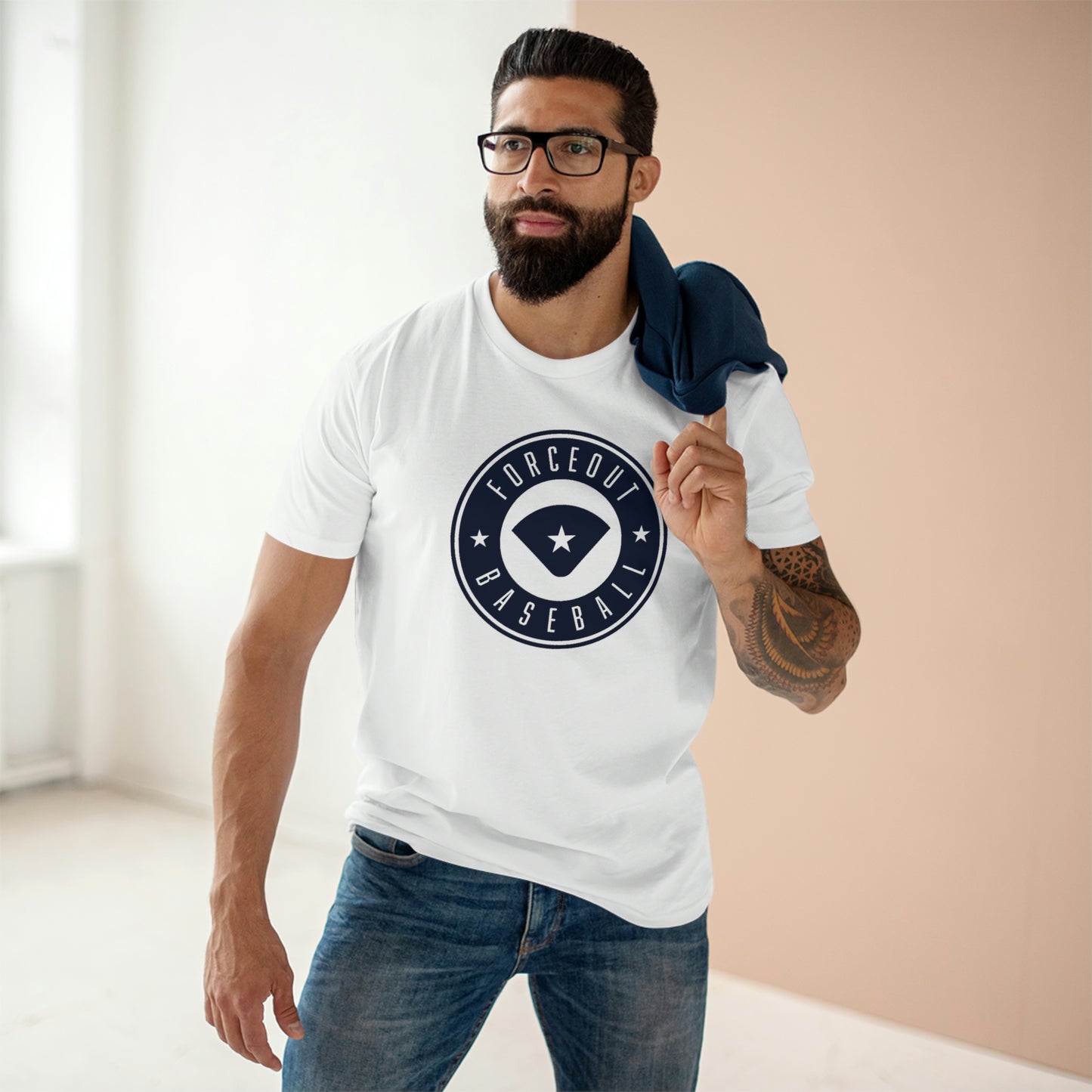 Men's Forceout Baseball Staple Tee