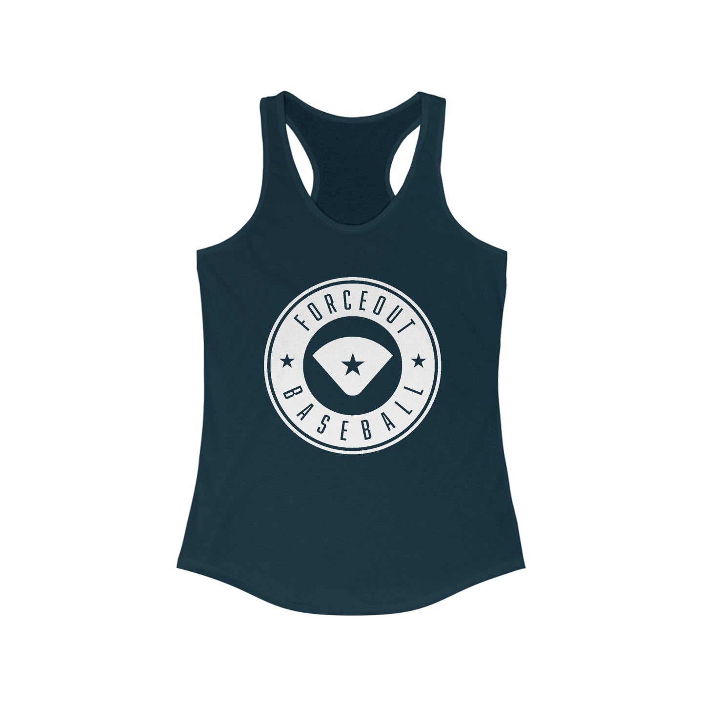 Women's Tri-Blend Forceout Baseball Racerback Tank - Slim Fit