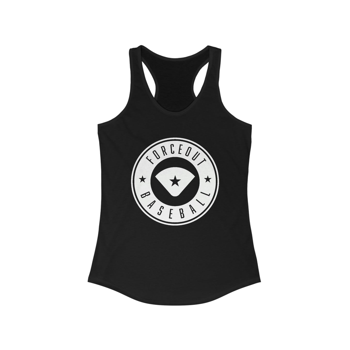 Women's Tri-Blend Forceout Baseball Racerback Tank - Slim Fit