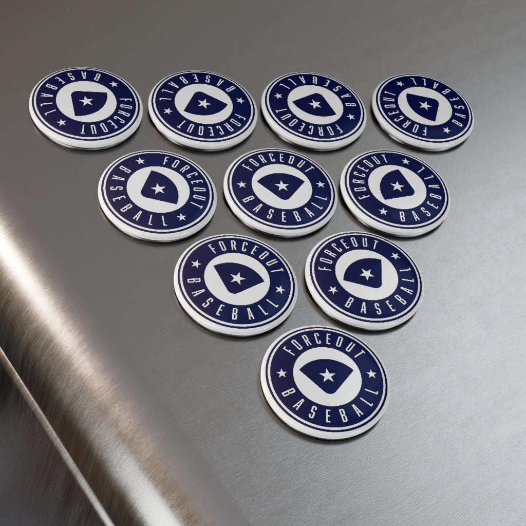 Forceout Button Magnet, Round (1 & 10 pcs)