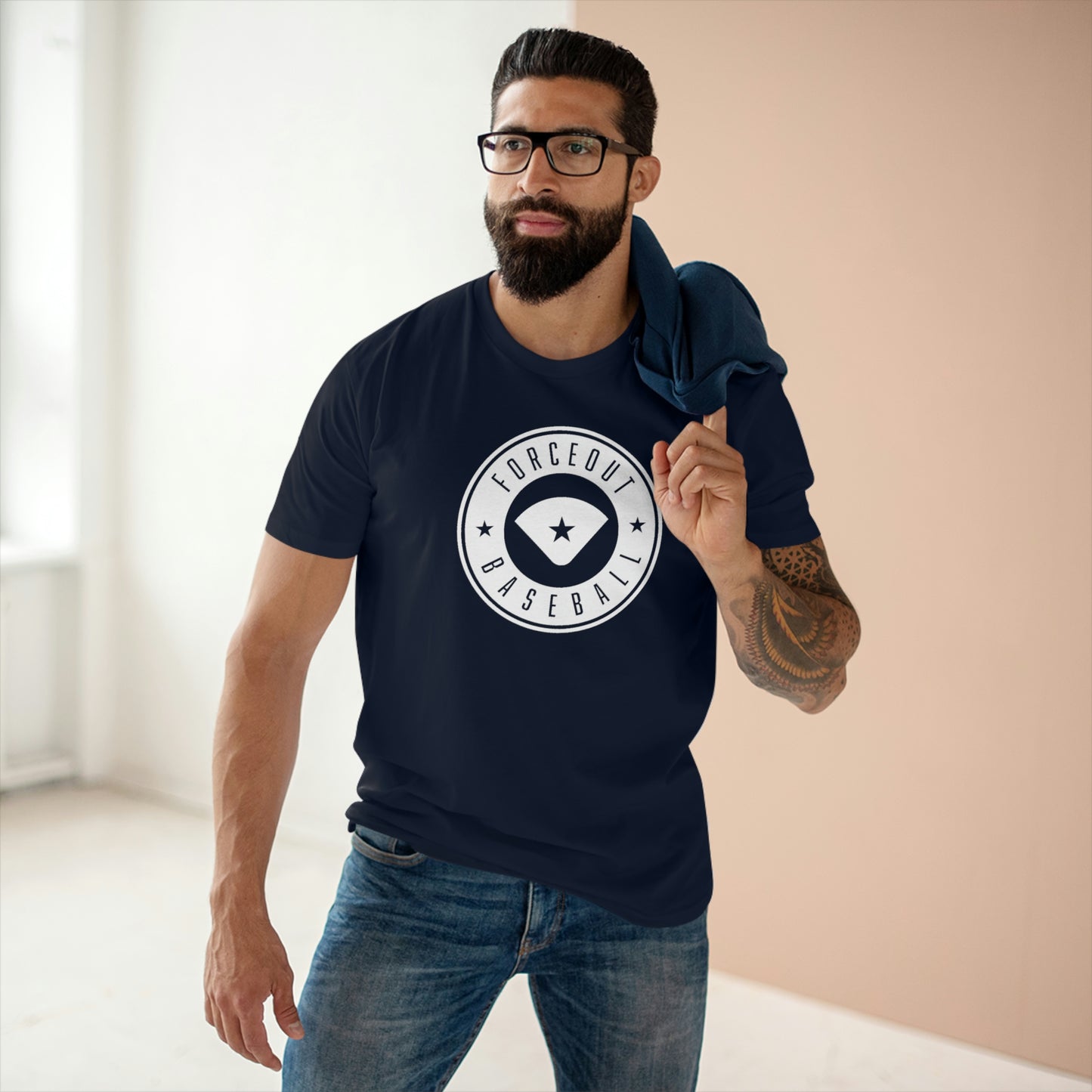 Men's Forceout Baseball Staple Tee