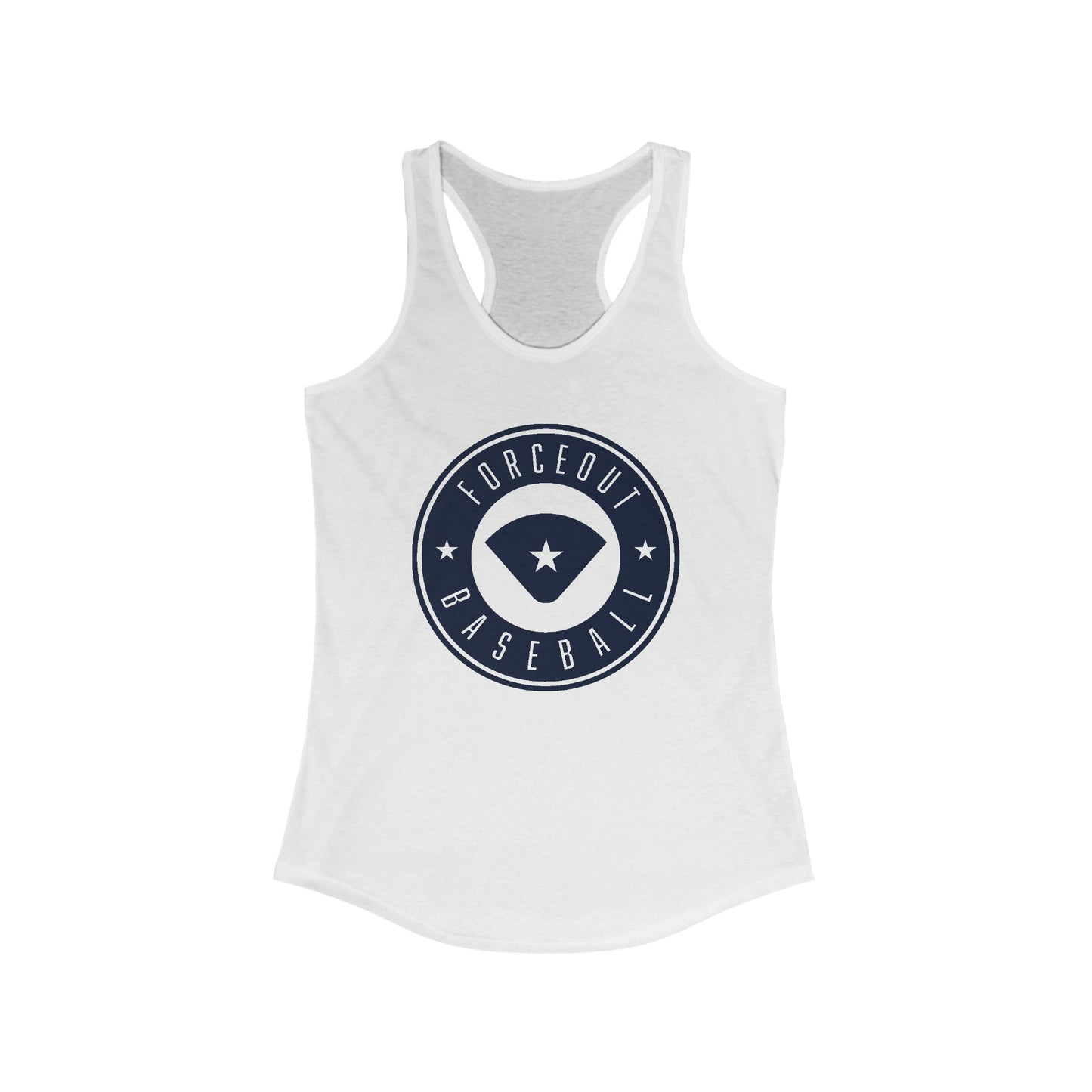 Women's Tri-Blend Forceout Baseball Racerback Tank - Slim Fit