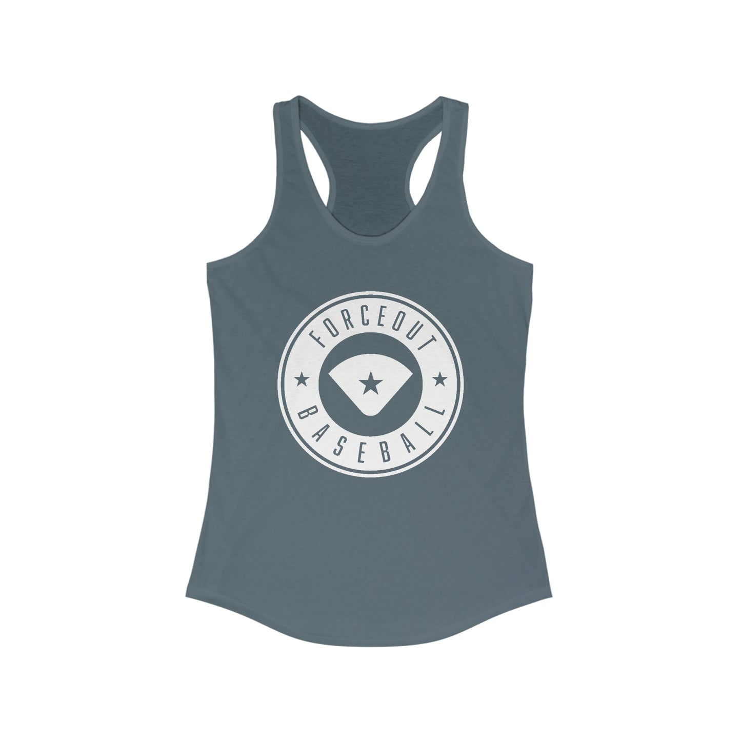 Women's Tri-Blend Forceout Baseball Racerback Tank - Slim Fit