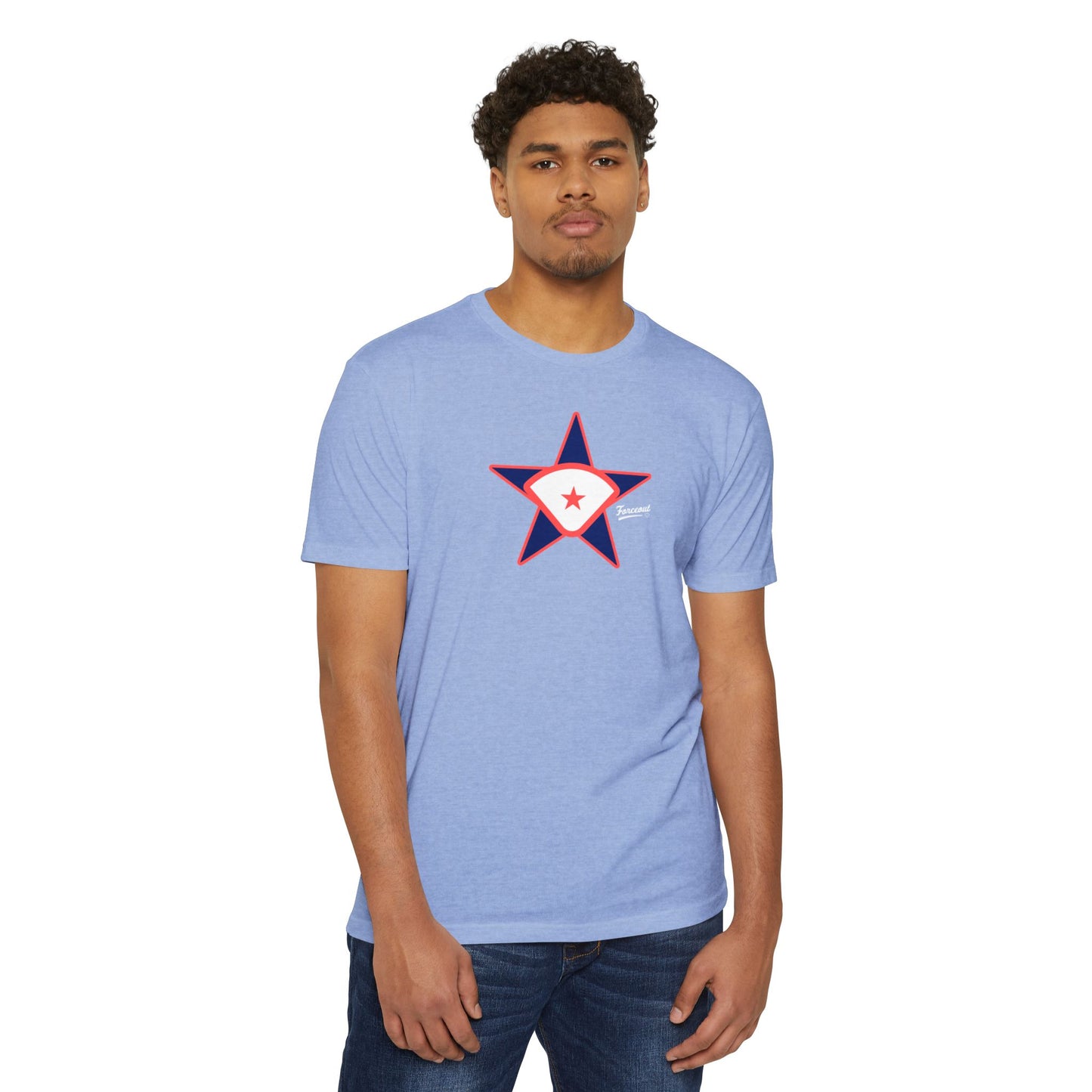 4th of July - Star - Forceout Unisex T-Shirt