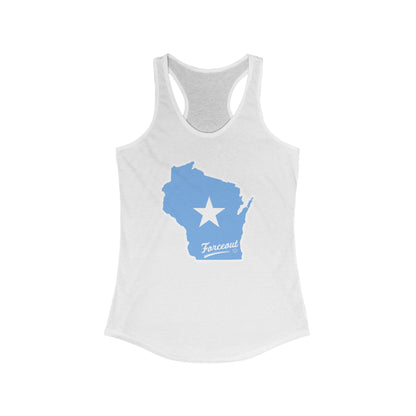Women's Forceout Wisconsin Logo Tank Top