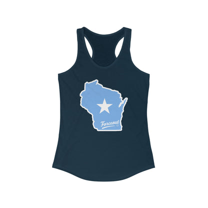 Women's Forceout Wisconsin Logo Tank Top