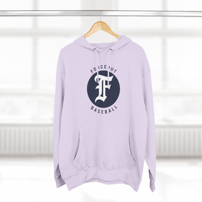 Adult Forceout Baseball Hoodie — Vintage 'F' Logo Pullover