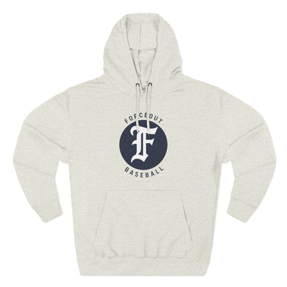 Adult Forceout Baseball Hoodie — Vintage 'F' Logo Pullover