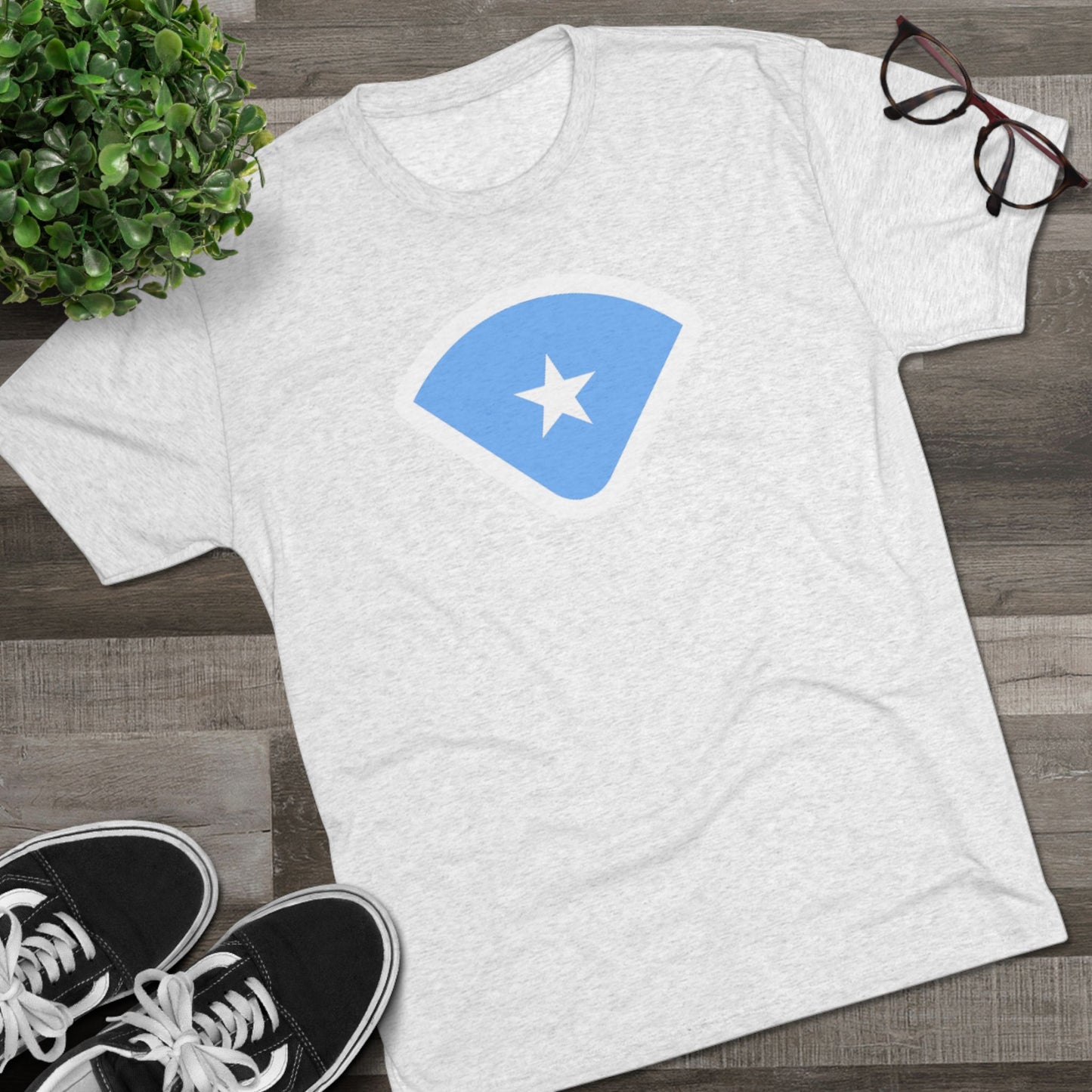 Unisex Tri-Blend Crew Tee Forceout Badge Tee