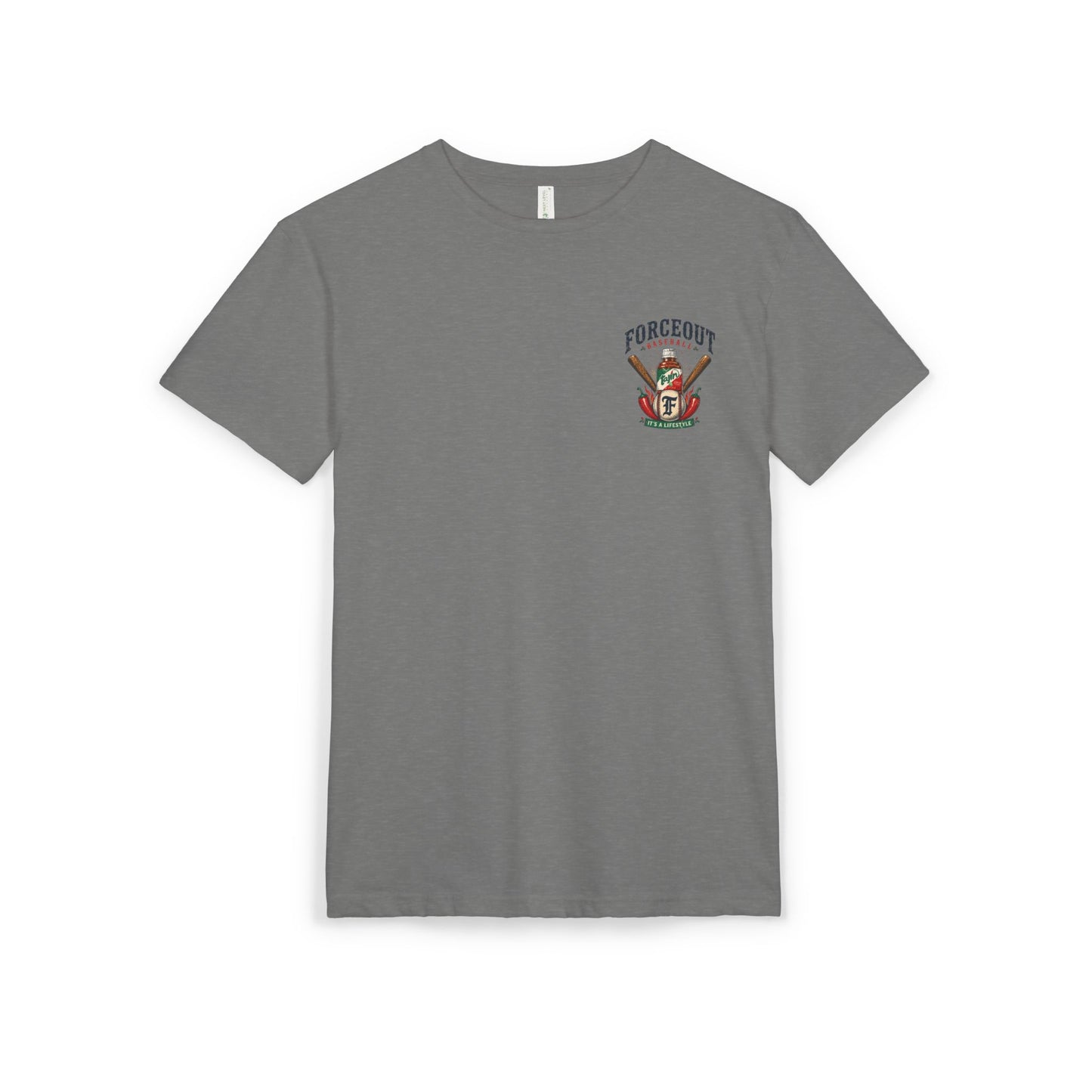 Forceout Golf Chest Logo T-Shirt — Vintage Baseball Design