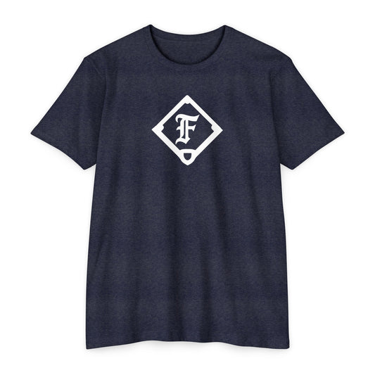 Baseball Diamond Monogram T-Shirt — Vintage F Logo Tee