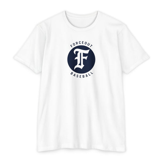 Forceout Baseball T-Shirt — Vintage Monogram Tee