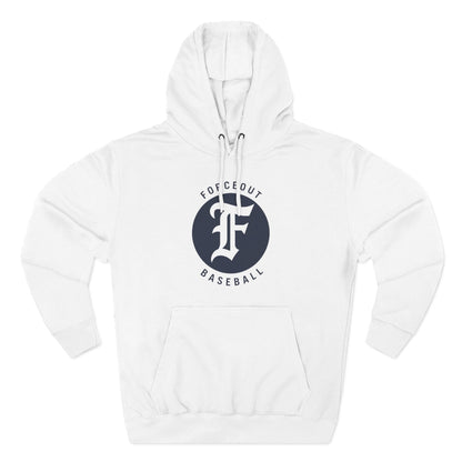 Adult Forceout Baseball Hoodie — Vintage 'F' Logo Pullover