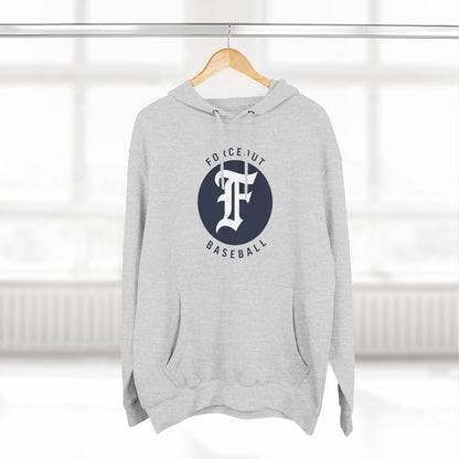 Adult Forceout Baseball Hoodie — Vintage 'F' Logo Pullover