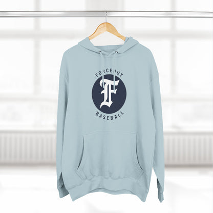 Adult Forceout Baseball Hoodie — Vintage 'F' Logo Pullover