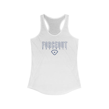 Women's Racerback Tank Top - Wisconsin Forceout Logo