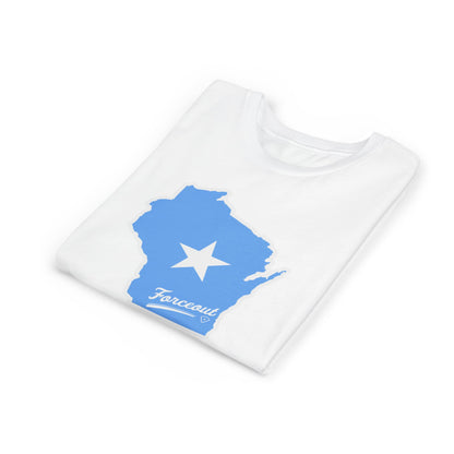 Youth Tee with Wisconsin Forceout Star Design