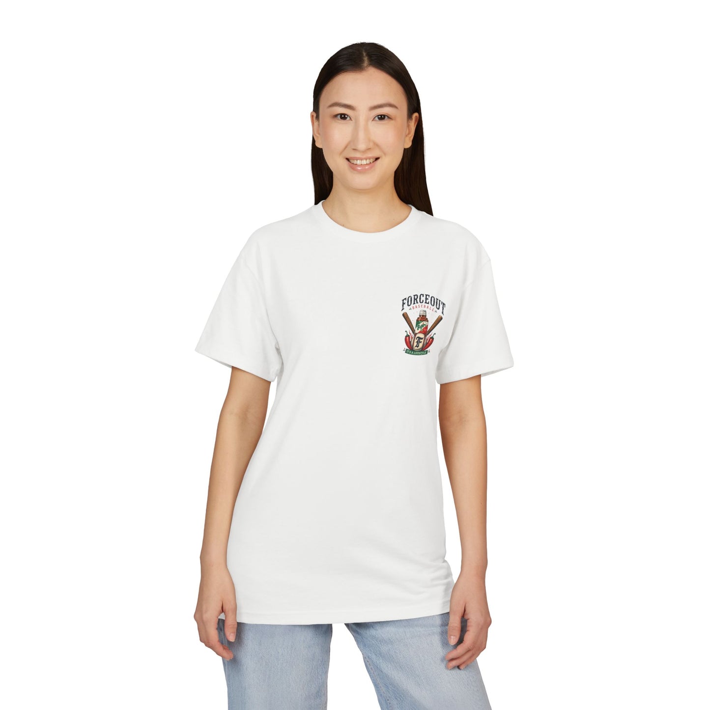 Forceout Golf Chest Logo T-Shirt — Vintage Baseball Design