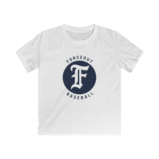 Kids Baseball Tee — ForceOut Team Logo Youth T‑Shirt