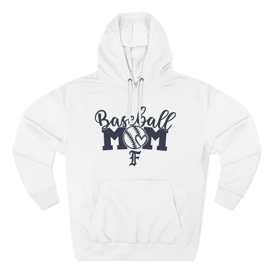 Baseball Mom Hoodie – Script & Heart Baseball Design