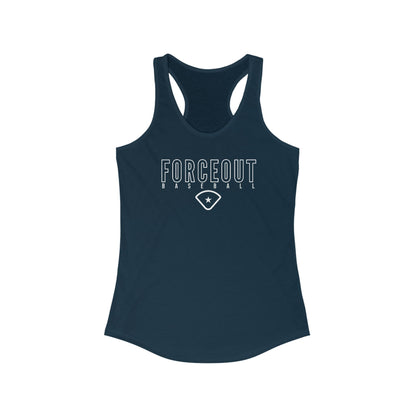 Women's Racerback Tank Top - Wisconsin Forceout Logo