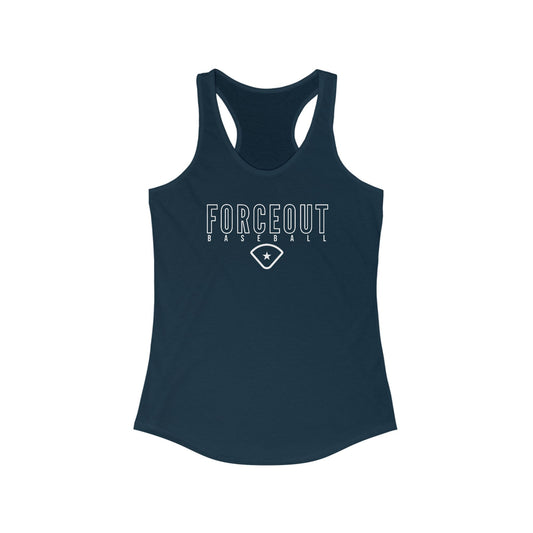 Women's Racerback Tank Top - Wisconsin Forceout Logo