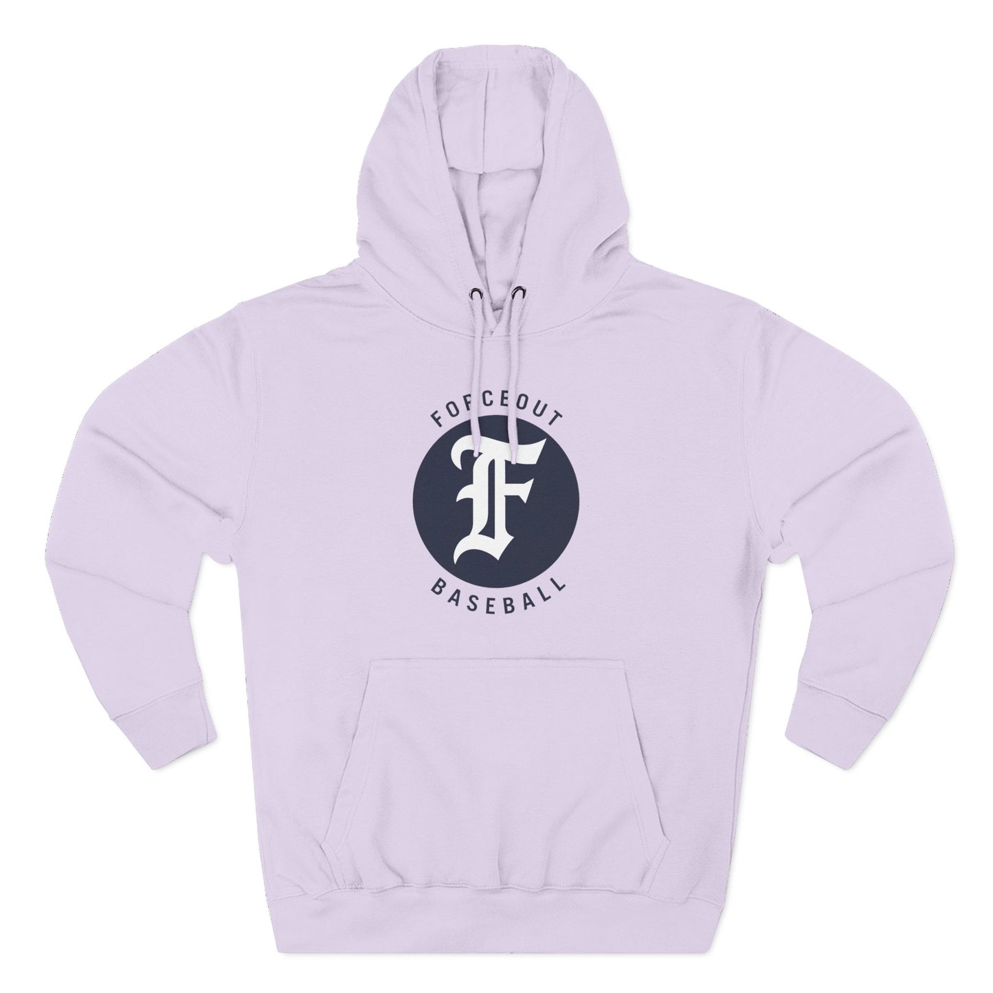 Adult Forceout Baseball Hoodie — Vintage 'F' Logo Pullover