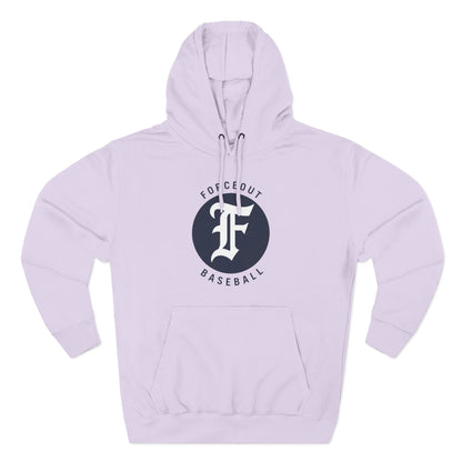 Adult Forceout Baseball Hoodie — Vintage 'F' Logo Pullover