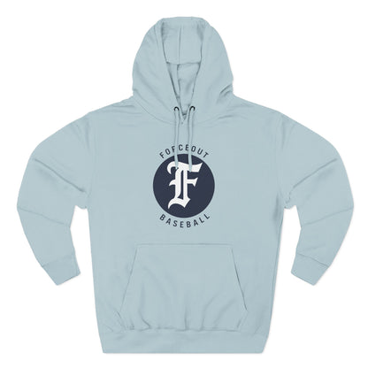 Adult Forceout Baseball Hoodie — Vintage 'F' Logo Pullover