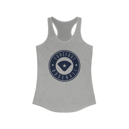 Women's Tri-Blend Forceout Baseball Racerback Tank - Slim Fit