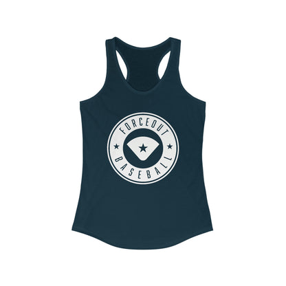 Women's Tri-Blend Forceout Baseball Racerback Tank - Slim Fit