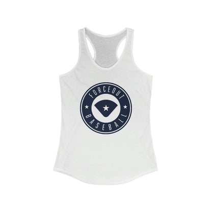 Women's Tri-Blend Forceout Baseball Racerback Tank - Slim Fit