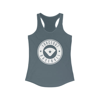 Women's Tri-Blend Forceout Baseball Racerback Tank - Slim Fit