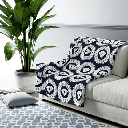 Forceout Baseball Sherpa Fleece Blanket